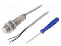 Sensor: capacitive; Range: 6mm; OUT: PNP / NO; Usup: 10÷35VDC; 2m IPF ELECTRONIC KB120100