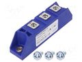 Module: diode; double series; 1.6kV; If: 82A; TO240AA; Ufmax: 1.74V POWERSEM PSTKD82/16