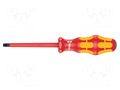 Screwdriver: insulated; Torx®; TX30; Blade length: 100mm; 1kVAC WERA WERA.05006178001