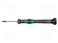 Screwdriver; precision; hex key; HEX 0.028"; Kraftform Micro WERA WERA.05345284001