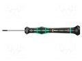Screwdriver; precision; Torx®; TX03; Blade length: 40mm WERA WERA.2067/TX3