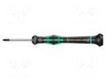 Screwdriver; precision; Torx®; TX01; Blade length: 40mm WERA WERA.2067/TX1