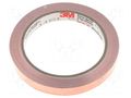 Tape: electrically conductive; W: 12mm; L: 16.5m; Thk: 0.066mm 3M 3M-1181-12