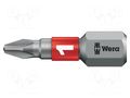 Screwdriver bit; Phillips; PH1; Overall len: 25mm; BiTorsion WERA WERA.05056420001