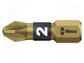 Screwdriver bit; Pozidriv®; PZ2; Overall len: 25mm; BiTorsion WERA WERA.05056712001