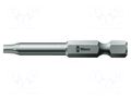 Screwdriver bit; Torx®; TX02; 1/4"; Overall len: 50mm WERA WERA.867/4Z/2