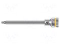 Socket; Hex Plus key,socket spanner; HEX 4mm; 3/8"; Zyklop WERA WERA.05003032001