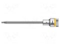 Socket; Hex Plus key,socket spanner; HEX 4mm; 1/2"; Zyklop WERA WERA.05003840001