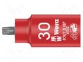 Socket; insulated,socket spanner,Torx®; TX30; 3/8"; 55mm; 1kV WERA WERA.05004923001