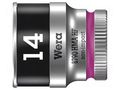 Socket; 6-angles,socket spanner; HEX 14mm; 1/4"; Zyklop WERA WERA.05003729001