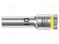 Socket; 6-angles,socket spanner; HEX 10mm; 1/2"; 8790 HMC Deep WERA WERA.05004550001