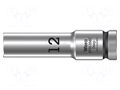 Socket; 6-angles,socket spanner; HEX 12mm; 1/2"; 8790 HMC Deep WERA WERA.05004552001