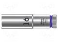 Socket; 6-angles,socket spanner; HEX 16mm; 1/2"; 8790 HMC Deep WERA WERA.05004556001