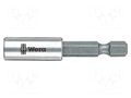 Holder; Socket size-inch: 1/4"; HEX 1/4"; Overall len: 50mm WERA WERA.893/4/1/K