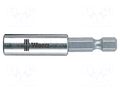 Holder; Socket size-inch: 1/4"; HEX 1/4"; Overall len: 50mm WERA WERA.899/4/1K