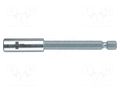 Holder; 1/4"; Overall len: 152mm; Mounting: 1/4" (E6,3mm) WERA WERA.899/4/1L