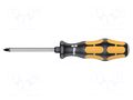 Screwdriver; for impact,assisted with a key; Pozidriv®; PZ1 WERA WERA.05017050001