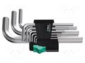 Wrench-set; Hex Plus key; 8pcs. WERA WERA.950/9SMN