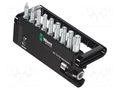 Tools set: screwdriver bits; plastic cassette; Torx®; 25mm WERA WERA.05056164001