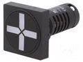 Position indicator; 22mm; PK22; -25÷70°C; IP54; 24VAC; 24VDC SPAMEL PK22-WP-24