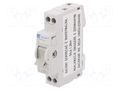 Module: mains-generator switch; Poles: 1; 240/415VAC; 40A; IP20 SPAMEL SPMP-1P40
