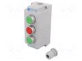 Control cassette; ST22; No.of butt: 3; flat; IP65; plastic SPAMEL ST22K3-02-1