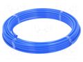 Pneumatic tubing; max.17bar; L: 25m; polyamide 6; Economy; blue PNEUMAT 259.13SB-25