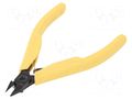 Pliers; side,cutting; ESD; blackened tool; H: 0.8mm; 110mm LINDSTRÖM SA.8147