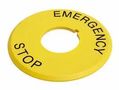 NAMEPLATE, LEGEND, E-STOP SWITCH AT222