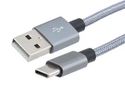 USB CABLE, 2.0 A PLUG-C PLUG, 1FT USBCA2-MM-1FT