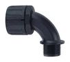 CONDUIT FITTING, 90 DEG, 1.25" DIA, PA66 166-90101