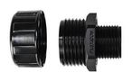 CONDUIT FITTING, STRAIGHT, 0.38" DIA, PA66 166-90133