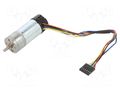 Motor: DC; with encoder,with gearbox; LP; 12VDC; 1.1A; 560rpm POLOLU POLOLU-4882