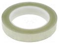 Tape: electrical insulating; W: 19mm; L: 66m; Thk: 0.063mm; acrylic 3M 3M-5-19