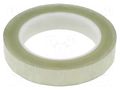 Tape: electrical insulating; W: 19mm; L: 66m; Thk: 0.063mm; acrylic 3M 3M-5-19