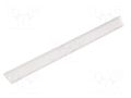 Profiles for LED modules; white; L: 2m; FIX16; aluminium; surface TOPMET TOP-FIX16/WH-2M