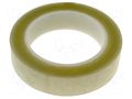Tape: electrical insulating; W: 25mm; L: 66m; Thk: 0.063mm; acrylic 3M 3M-5-25