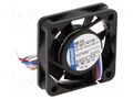 Fan: DC; axial; 5VDC; 40x40x10mm; 8m3/h; 22.1dBA; slide; 5400rpm EBM-PAPST 405F/2