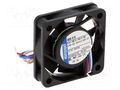 Fan: DC; axial; 5VDC; 40x40x10mm; 8m3/h; 22.1dBA; slide; 5400rpm EBM-PAPST 405F/2