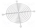 Guard; metal; 120x120mm; screw; Ø4.9mm TQSolution FG-12-4.9