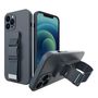 Rope case Gel Lanyard Cover with Chain Purse Lanyard Xiaomi Redmi 10X 4G / Xiaomi Redmi Note 9 navy blue, Hurtel 5907769329999 5907769329999