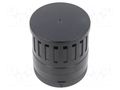 Module: sound signaller; black; 24VDC; 24VAC; Sound level: 90dB AUER SIGNAL 901500405