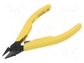 Pliers; side,cutting; ESD; blackened tool; H: 1.2mm; 112.5mm LINDSTRÖM SA.8156