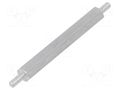 Screwed spacer sleeve; 40mm; Ext.thread: M2,5; hexagonal DREMEC TMM-M2.5X40/DR432