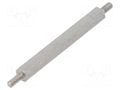 Screwed spacer sleeve; 40mm; Ext.thread: M2,5; hexagonal DREMEC TMM-M2.5X40/DR442