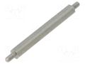 Screwed spacer sleeve; 45mm; Ext.thread: M3; hexagonal DREMEC TMM-M3X45/DR444