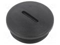 Stopper; M32; 1.5; IP54; polyamide; black; V-N-FS; Thread: metric HUMMEL HUMMEL-1251320150