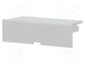 Stopper; for enclosures; grey HAMMOND HM-1597DINCOV1GY