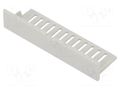 Stopper; vented; for enclosures; grey HAMMOND HM-1597DINCOV13GY