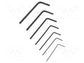 Wrench-set; hex key; HEX 0.7mm,HEX 0.89mm; 7pcs. ENGINEER FUT.TWH-02